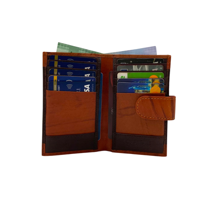 Long Wallet Maveric Leather Wallet # 1802ML