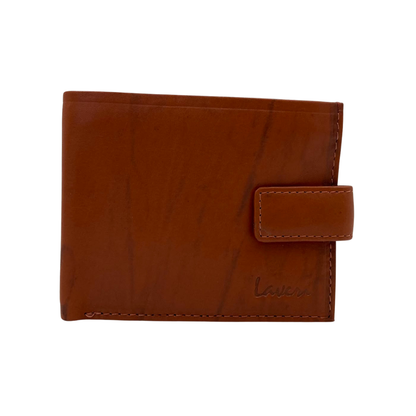 Mens Genuine Leather Mens wallet Leather Lined Bi fold Wallet For Men # 797AL