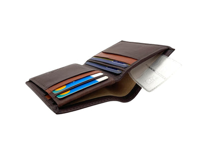 Small Bifold Cards Wallet # RFID 4017