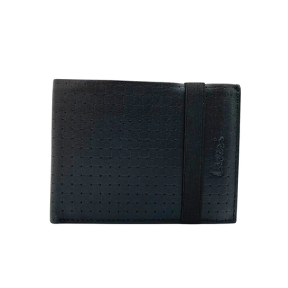 Mens Genuine Leather Mens wallet Leather Lined Bi fold Wallet For Men # 1406C EL