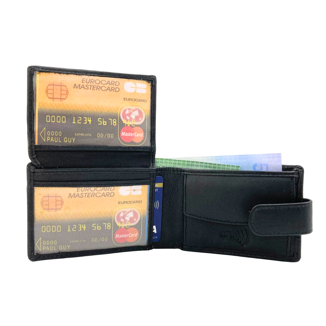 Shield Collection Bi-Fold RFID Wallet # 627CL