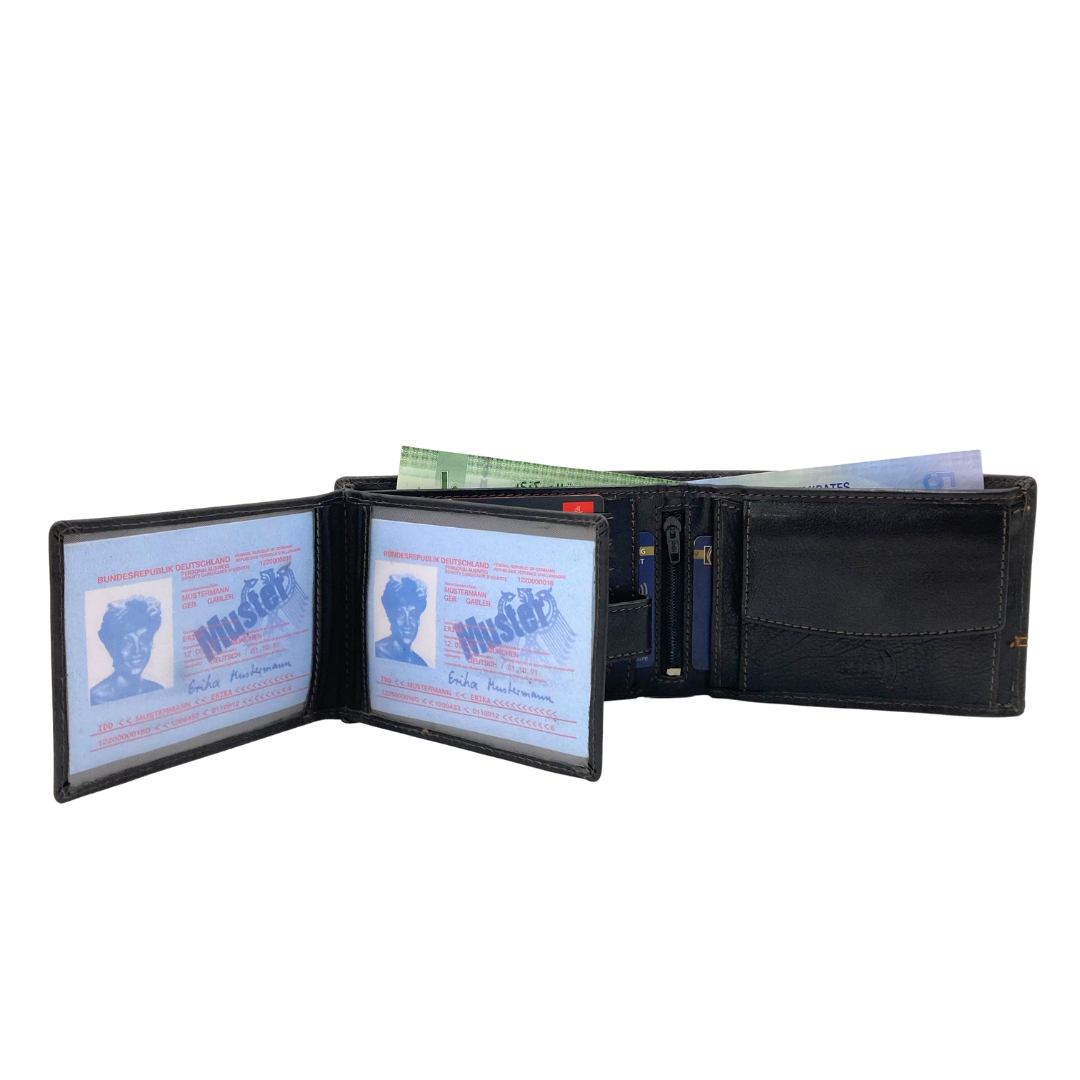Shield Collection Bi-Fold RFID Wallet # 1644B