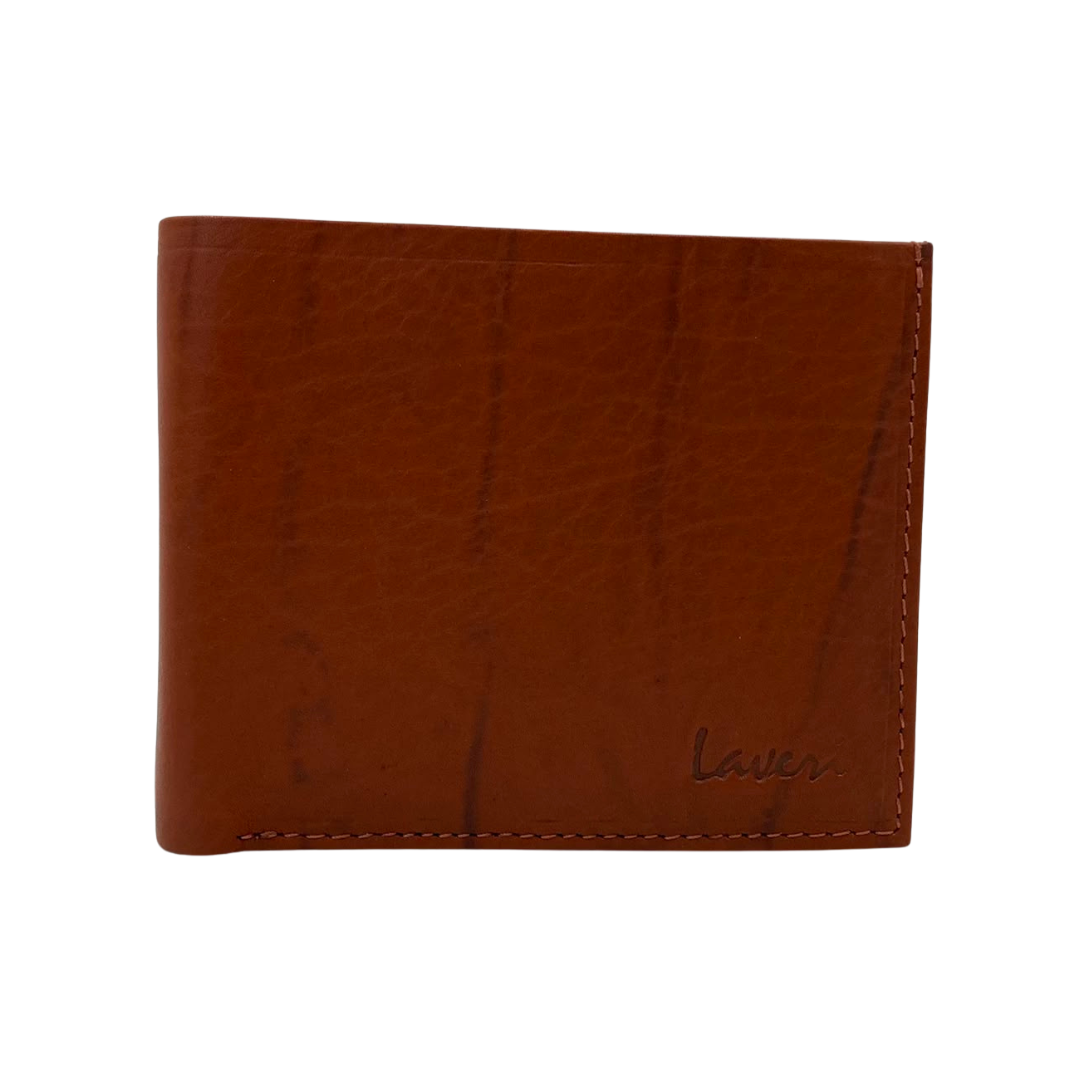Mens Genuine Leather Mens wallet Leather Lined Bi fold Wallet For Men # 797A