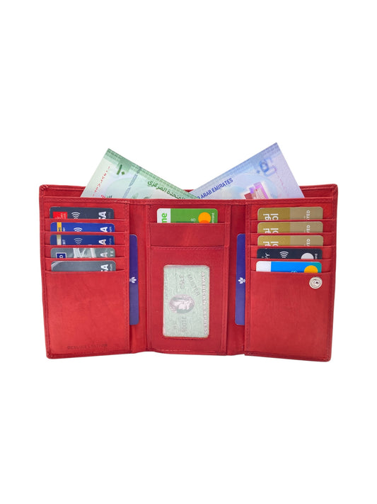 Women's Multi-Color Leather Wallet  # 1839