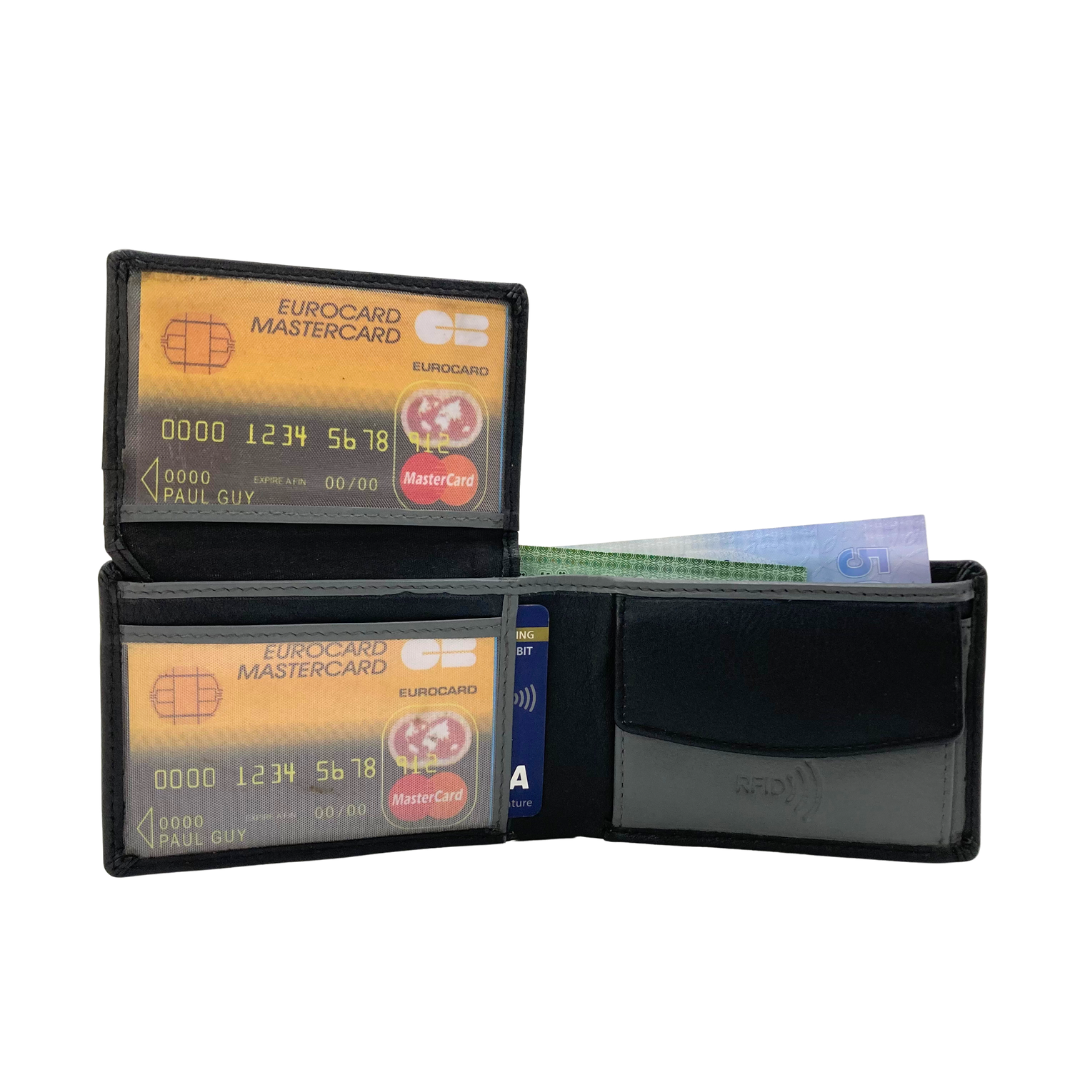 Shield Collection Bi-Fold RFID Wallet # 627C