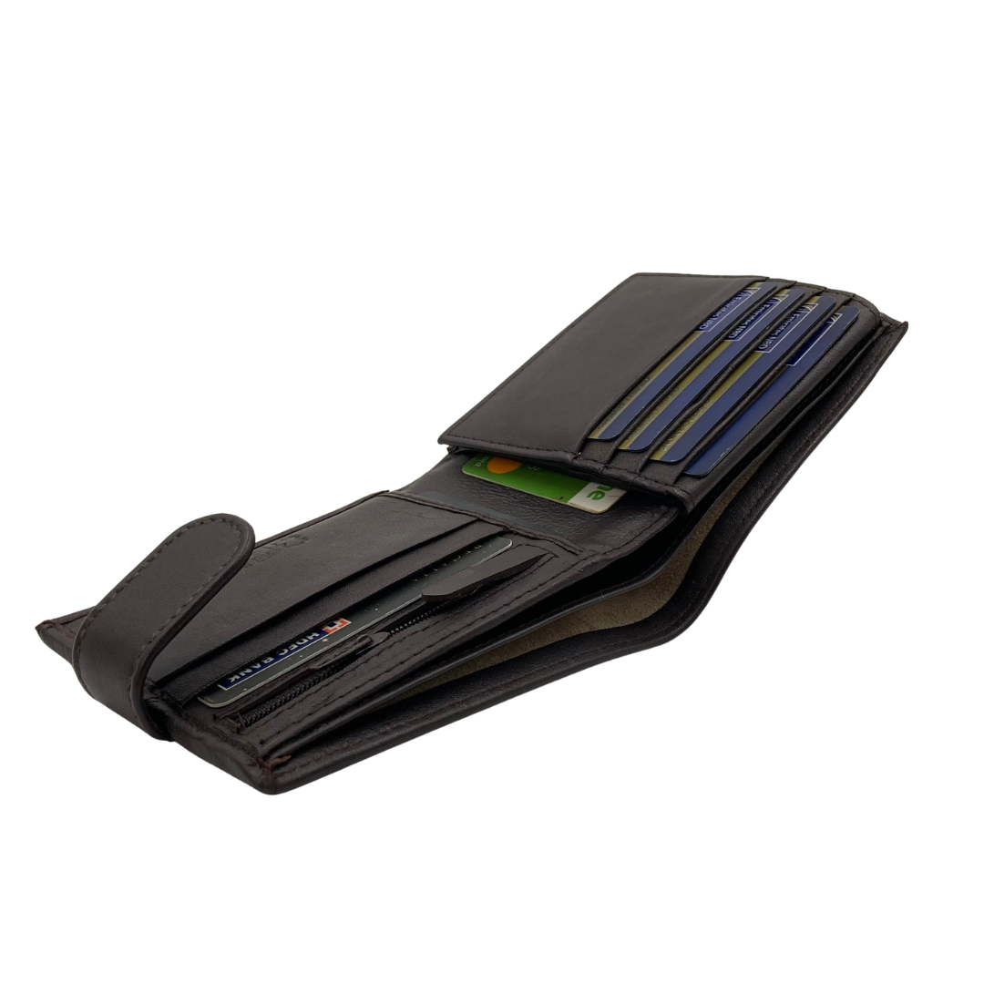 Classic Bi-Fold Wallet # 1244S Zip Loop