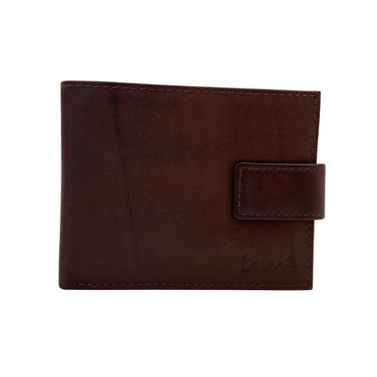 Antq, Smooth Leather Wallet With Inside Leather Lining # 1699L