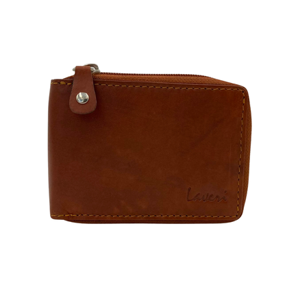 Fullzip leather mens Wallet #1756Z