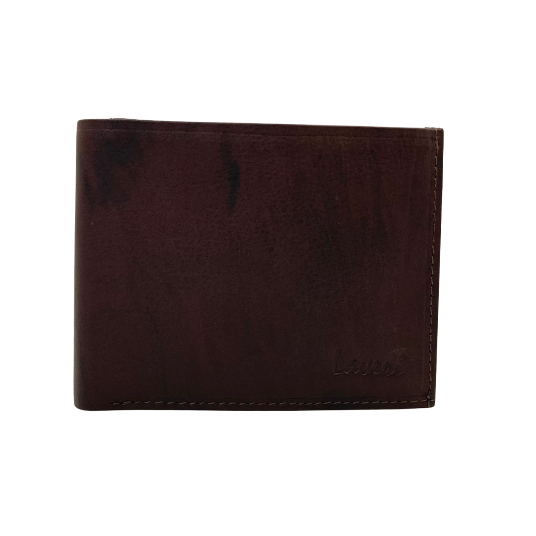 Antq, Smooth Leather Wallet With Inside Leather Lining # 1890C