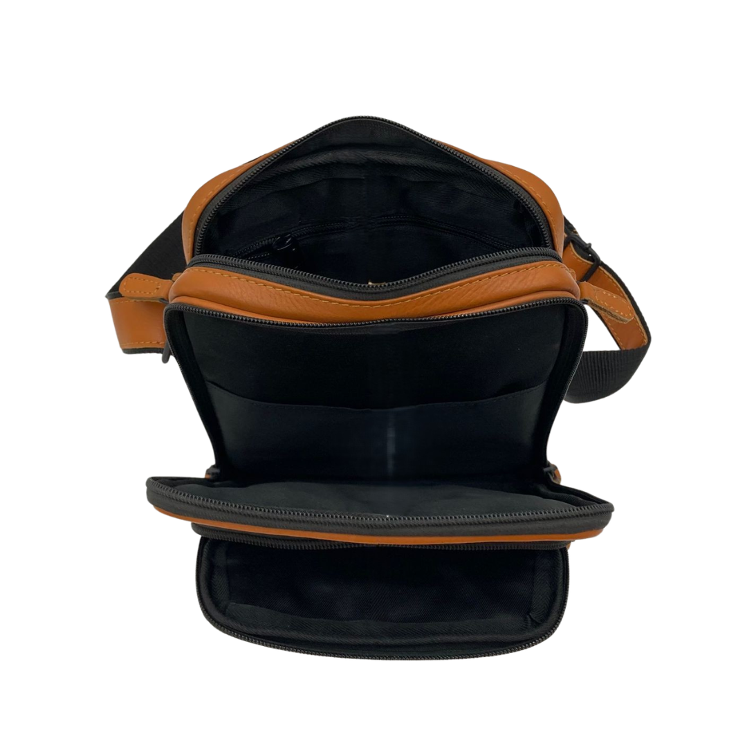 Leather Crossbody/Messenger Bag # 2677