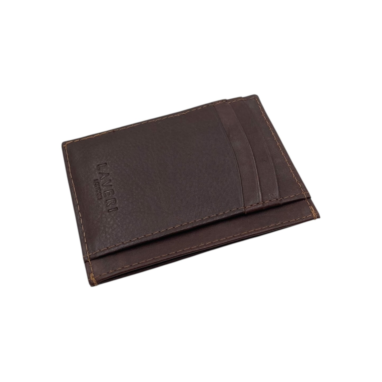 Super Slim Soft Genuine Leather Card Holder, Mini Credit Card Wallet # 1598N