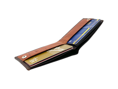 Slim Card Case & Cash Wallet Compact Size # 707NL
