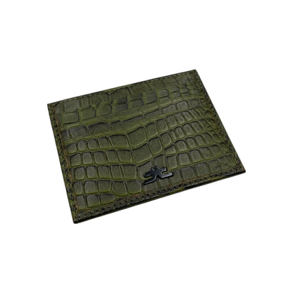 Super Slim Genuine Leather Card Wallet # 1066/3 PHOTO