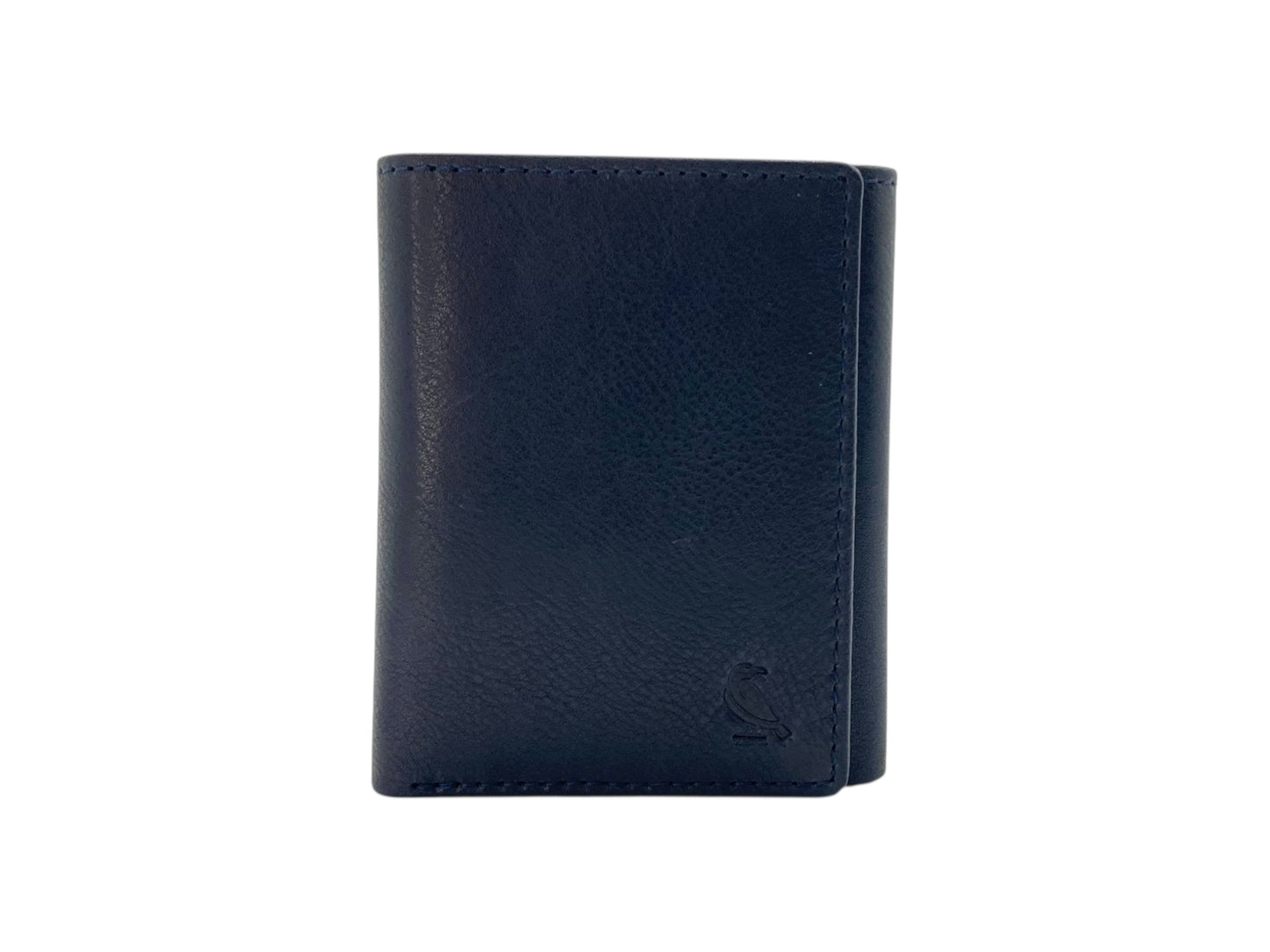 VacaPelle 8-10 Cards Trifold Genuine Leather Wallet # 4699