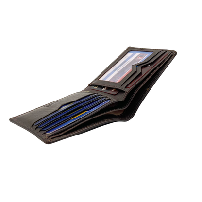 Shield Collection Bi-Fold RFID Wallet # 1138