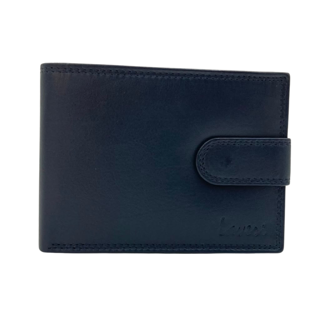 Antq, Smooth Leather Wallet With Inside Leather Lining  # 1510L