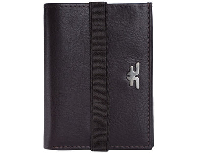 Slim Bifold Inside Button Card & Cash Wallet # RFID 1977EL