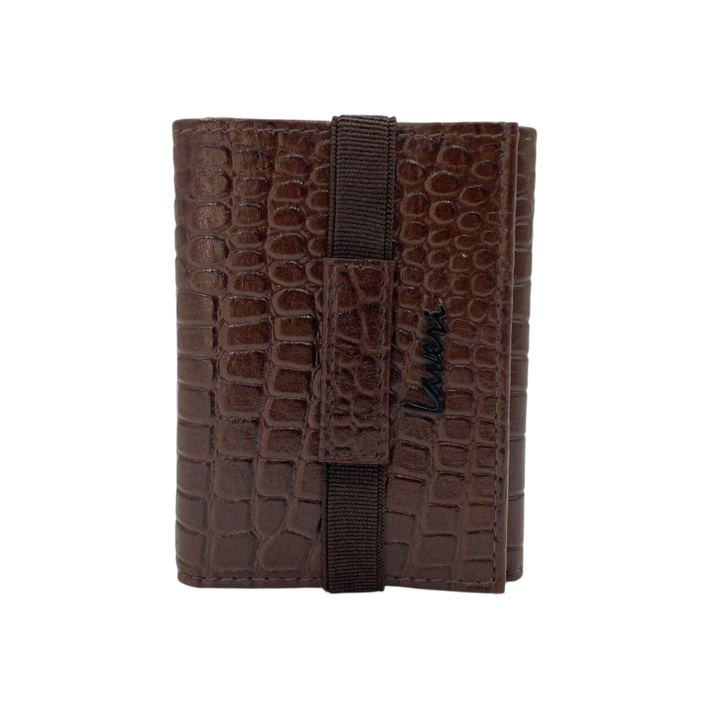 RFID Compact Trifold Cards & Cash Wallet #  1891 Elastic