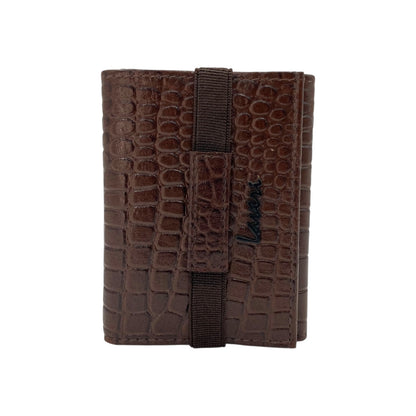 RFID Compact Trifold Cards & Cash Wallet #  1891 Elastic
