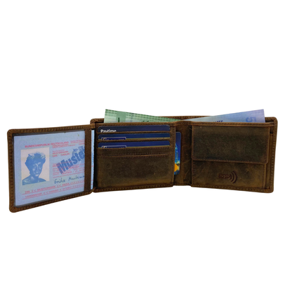 Classic Hunter Vintage Bi-Fold Wallet # 4022