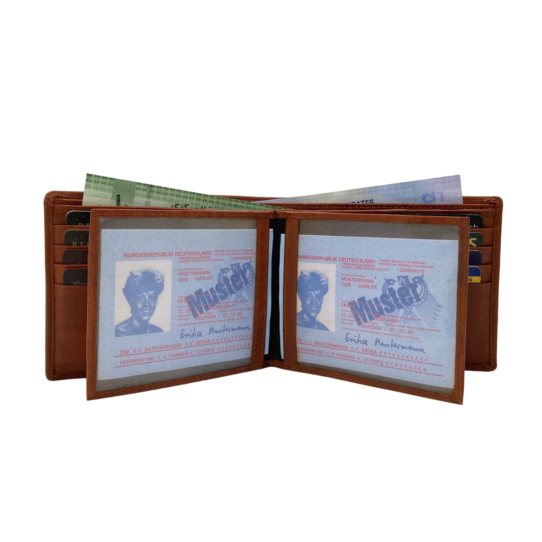 Shield Collection Bifold RFID Wallet # 1406A