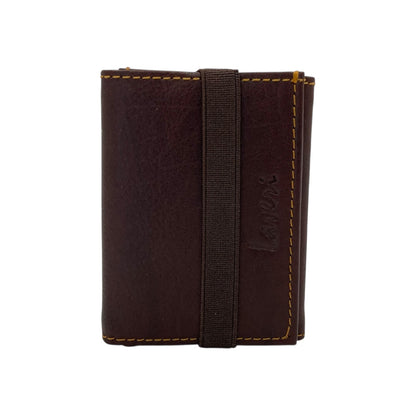 RFID Compact Trifold Cards & Cash Wallet #  1891 Elastic