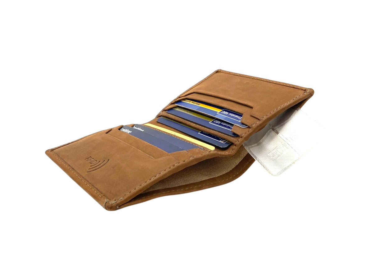 Slim Outside Cards & Cash Wallet # RFID 1654 EL