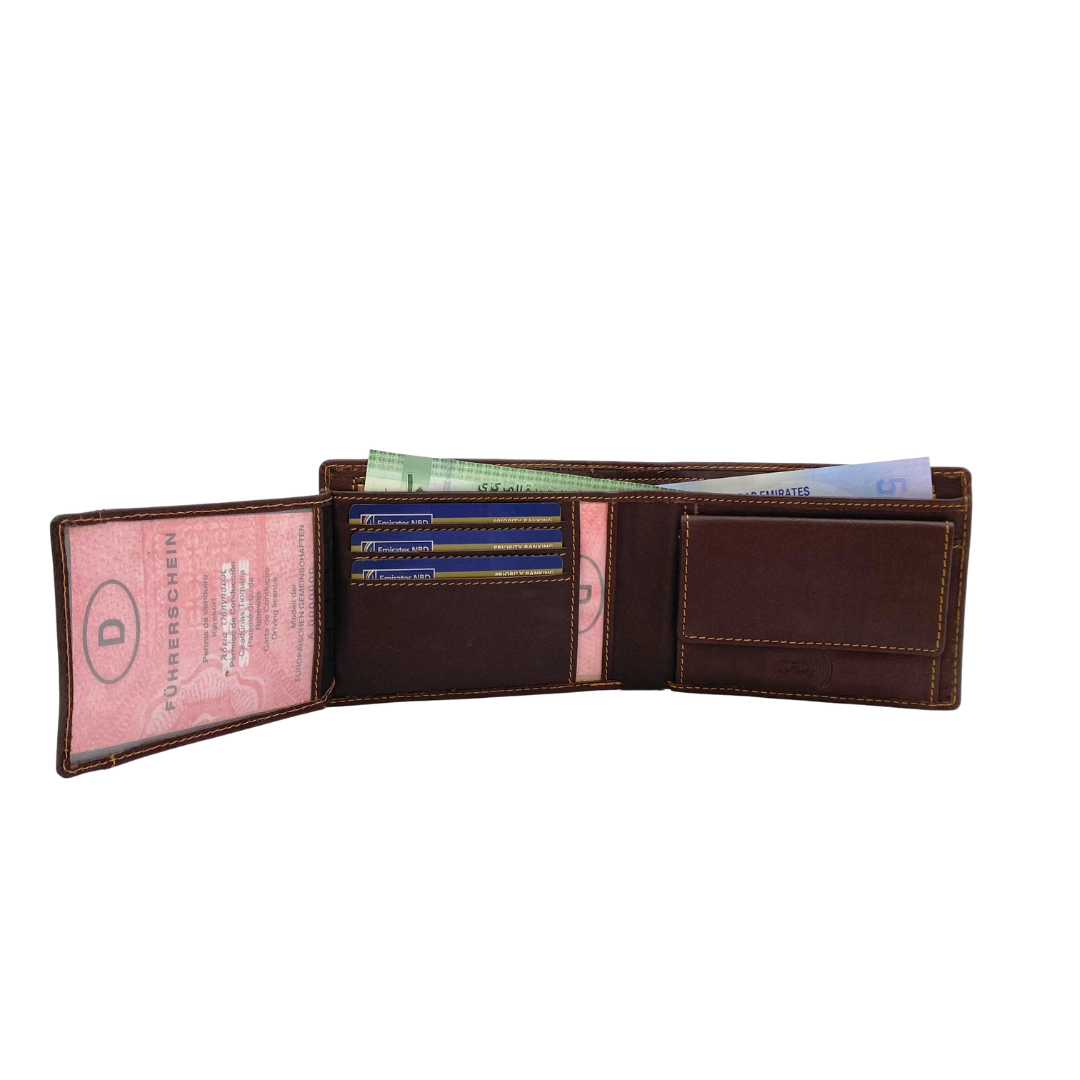 Shield Collection Bi-Fold RFID Wallet # 913C