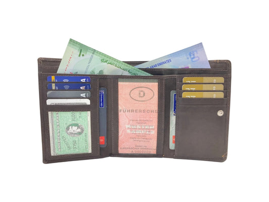 Women's Multi-Color Leather Wallet  # 1681