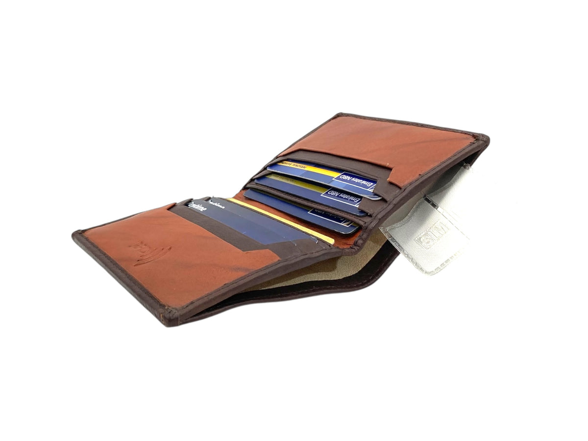 Slim Outside Cards & Cash Wallet # RFID 1654 EL