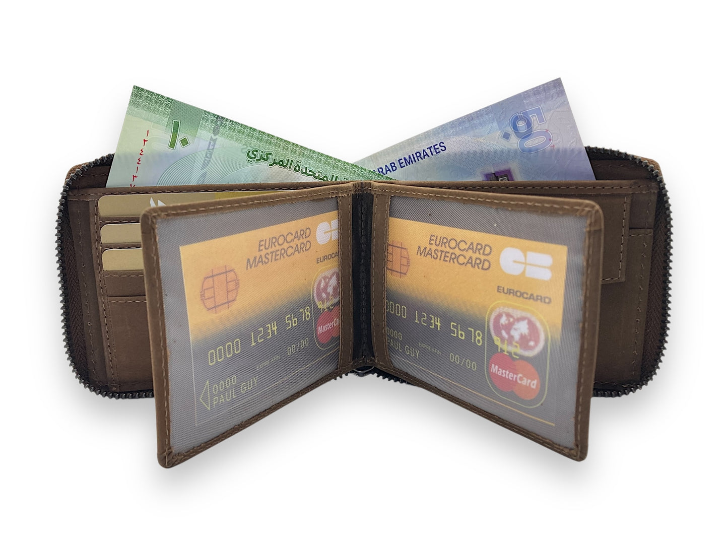 VIP Vintage Men's Fullzip Wallet # RFID 983CZ