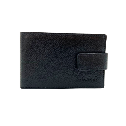 Pebble Texture 8 Card Billfold Wallet # 1020BL