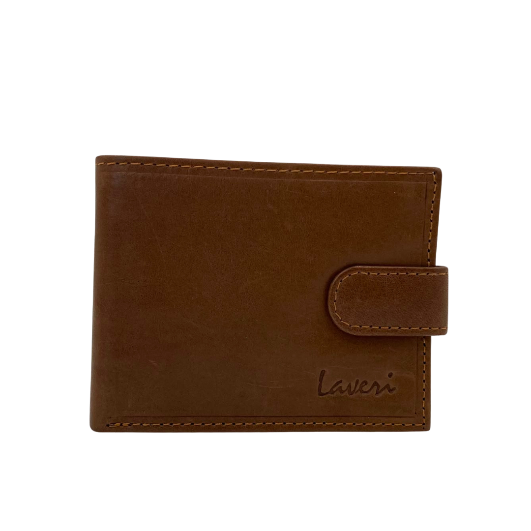 Antq, Smooth Leather Wallet With Inside Leather Lining # 1981CL