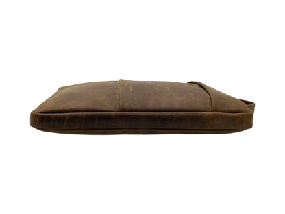 Ultra Light Premium Vintage Leather Laptop Bag # 2847