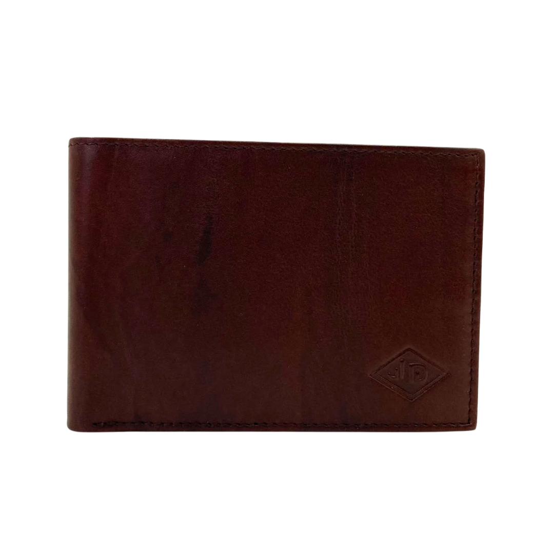 Antq, Smooth Leather Wallet With Inside Leather Lining # JD-1823