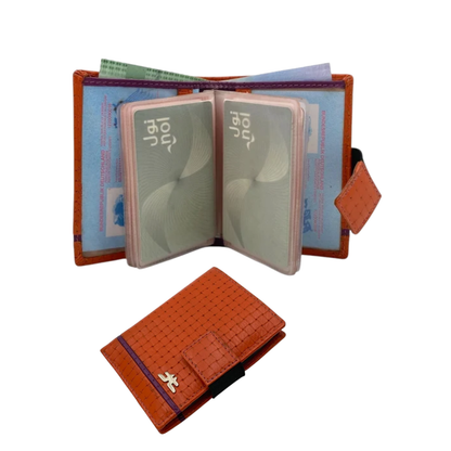 Compact Multiple Cards  & Cash Wallet # 1865NM [EL.LOOP]