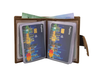 Compact Multiple Cards  & Cash Wallet RFID # 1865NM [EL.LOOP]