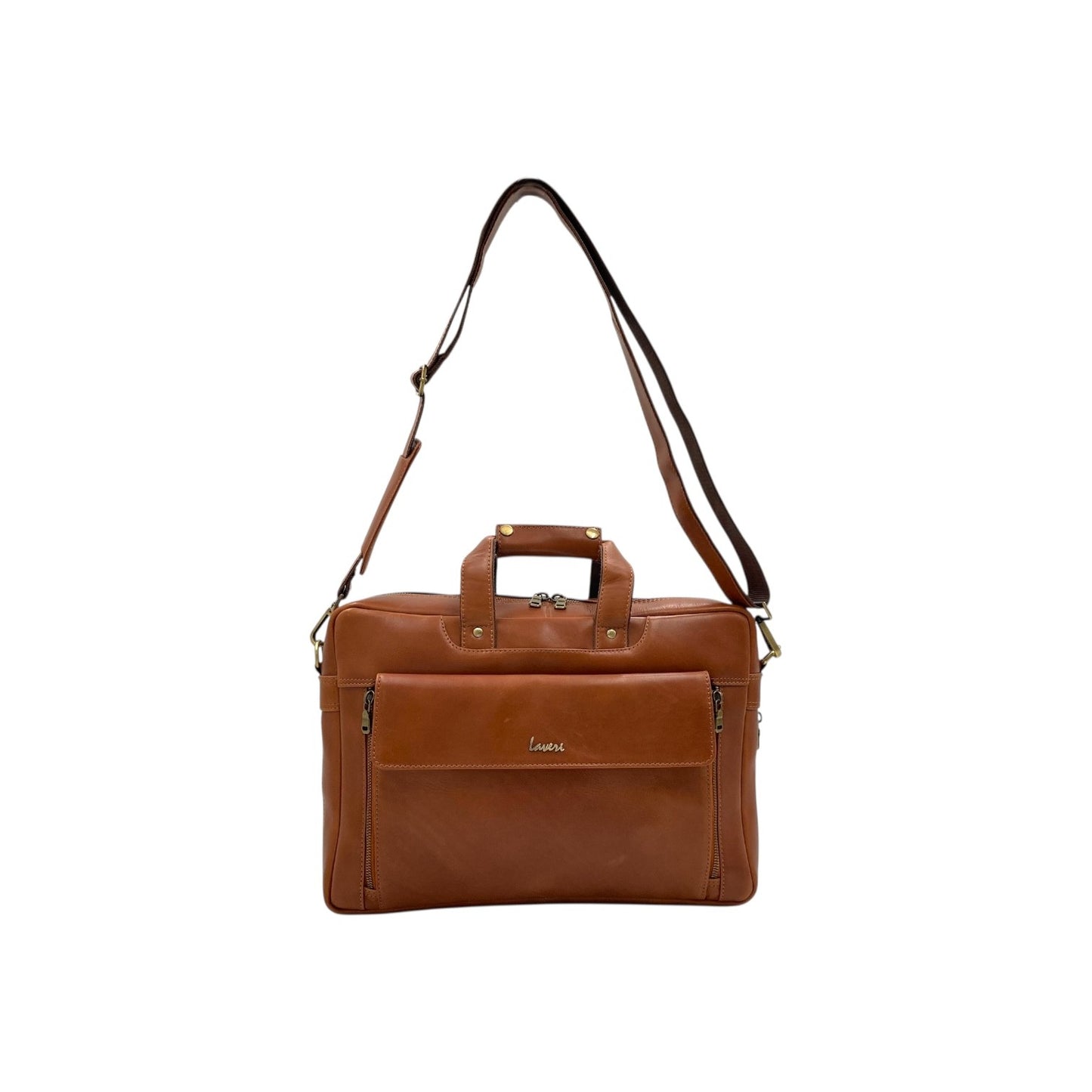 Italian Leather Laptop Bag # 2819