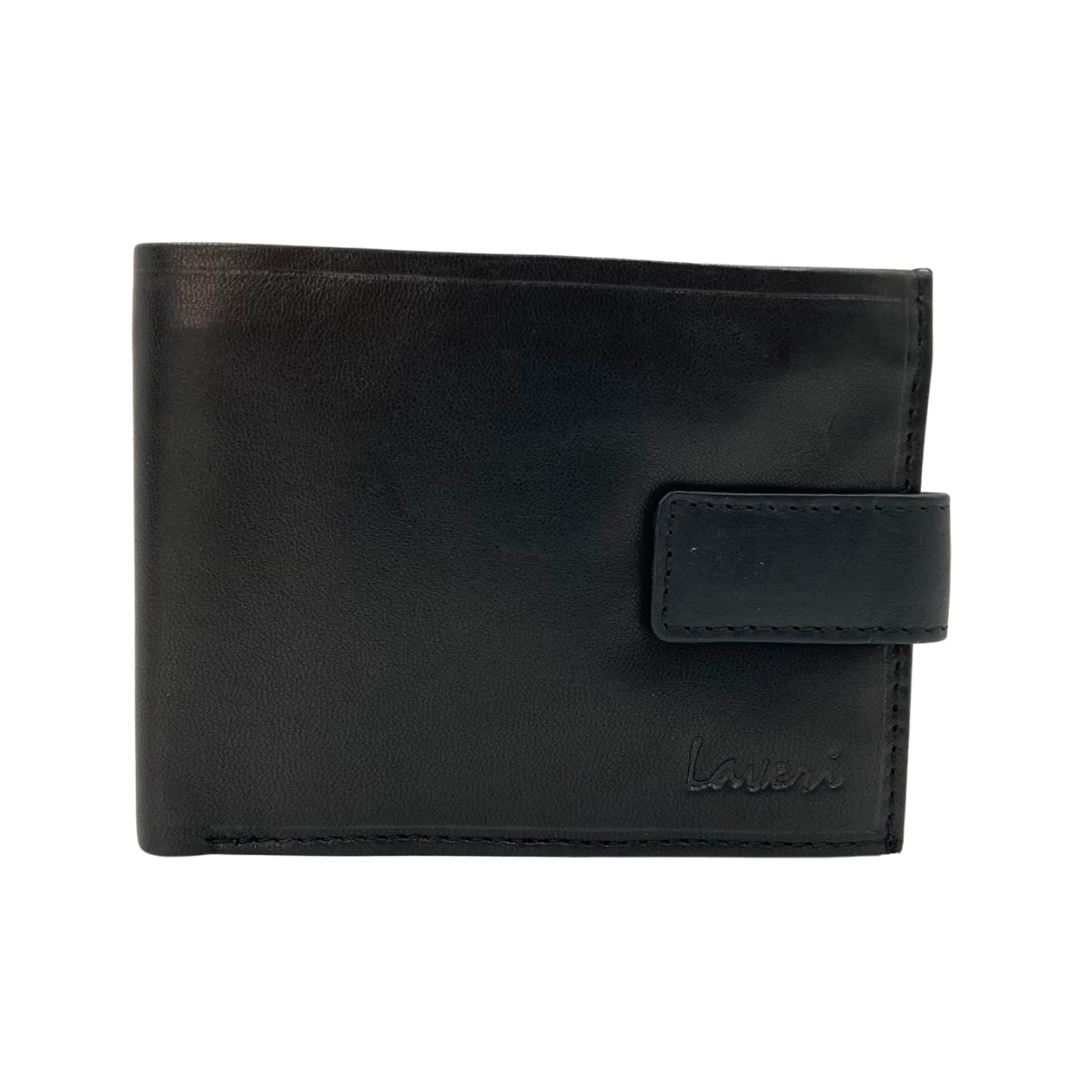 Antq, Smooth Leather Wallet With Inside Leather Lining # 1888L