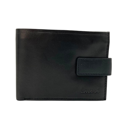 Antq, Smooth Leather Wallet With Inside Leather Lining # 1888L