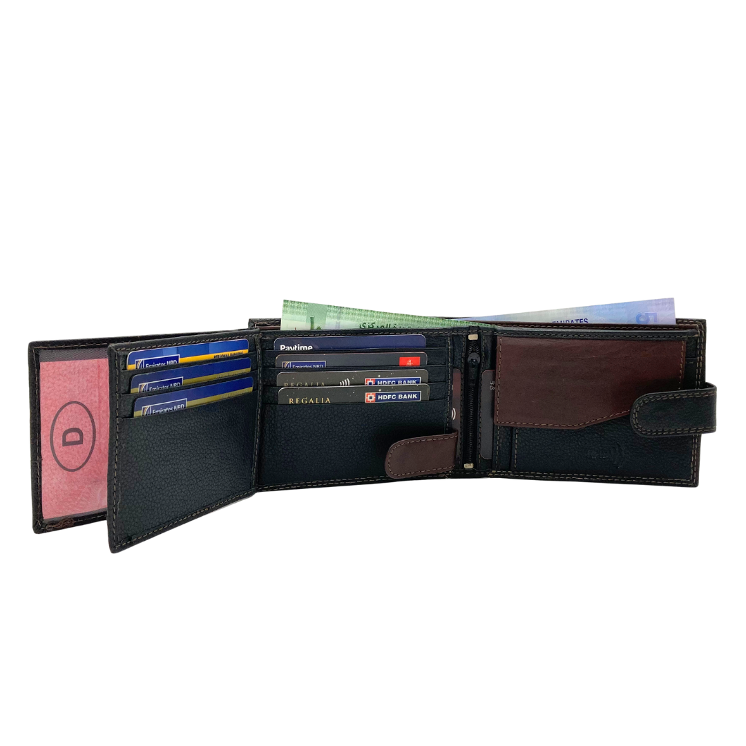 Shield Collection Bi-Fold RFID Wallet # 2019 CL