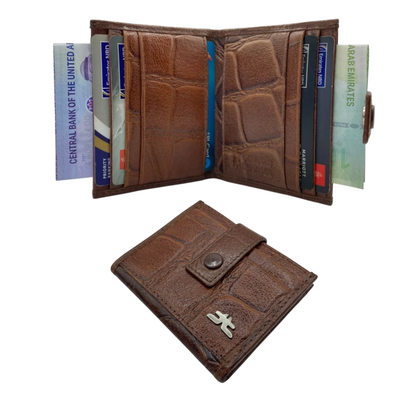 Card Case & Cash Wallet Compact Size 14 Card Space # 4029