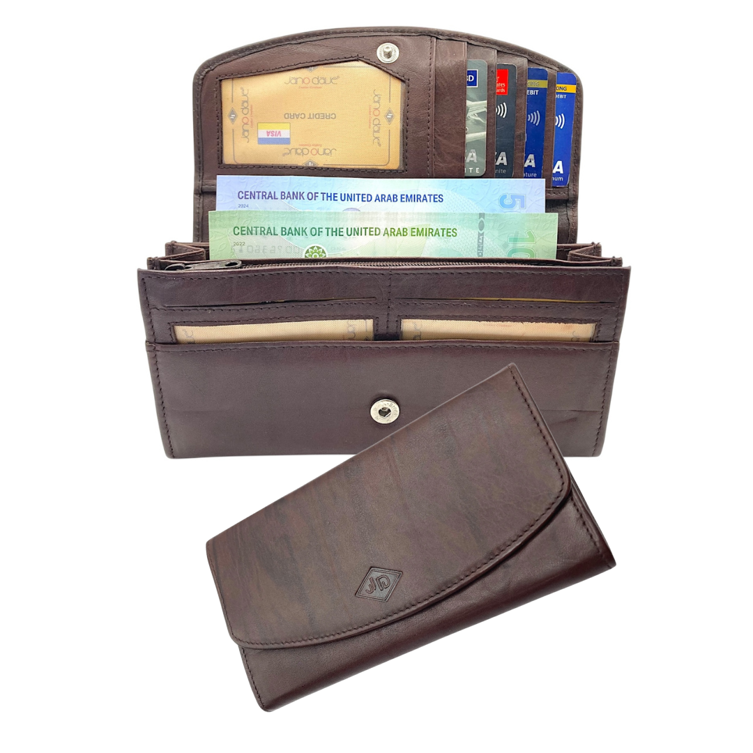 Women's Multipurpose Leather Wallet  # JD1859[1409]