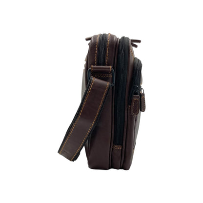 Leather Crossbody/Messenger Bag # 2677