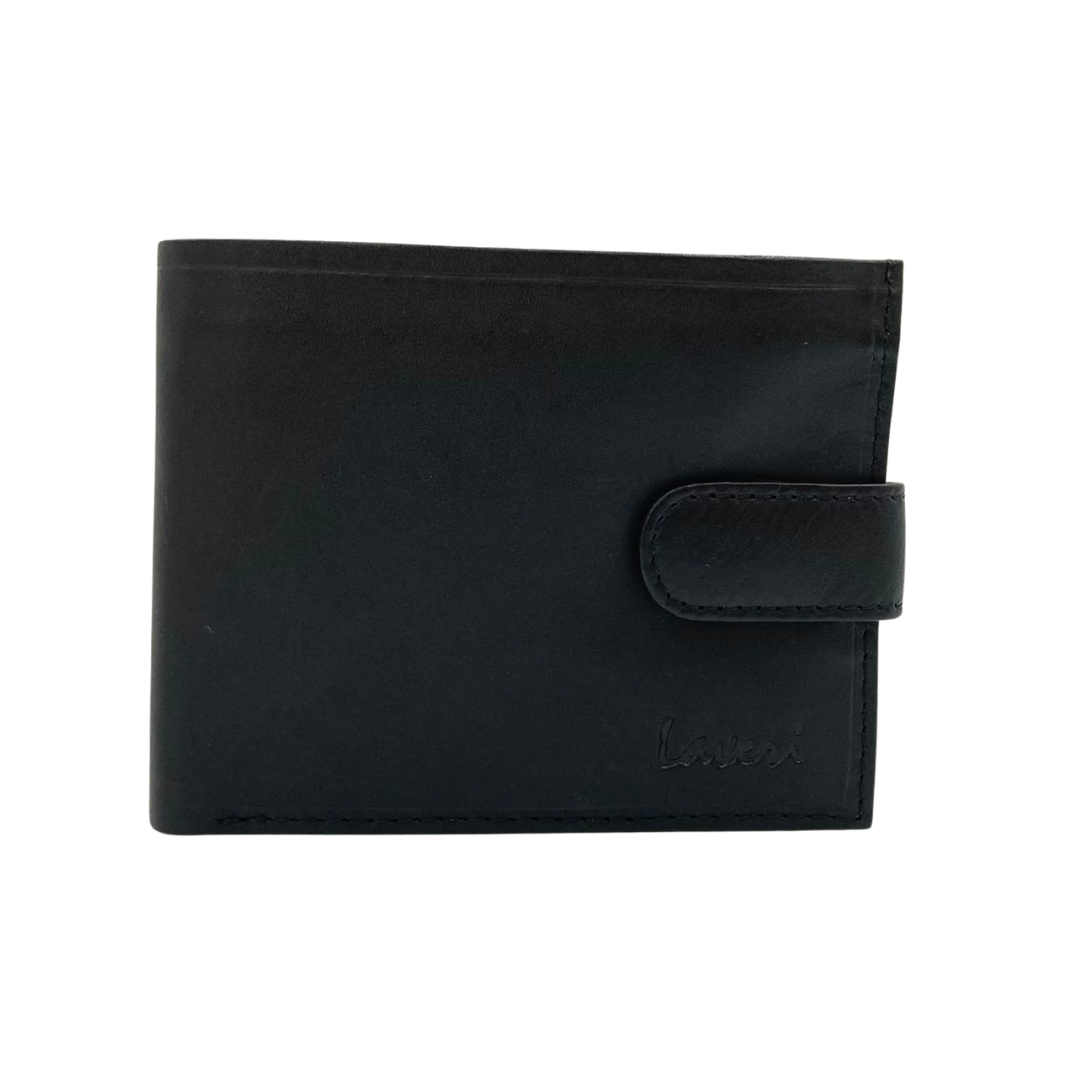 Mens Genuine Leather Mens wallet Leather Lined Bi fold Wallet For Men # 797FCL