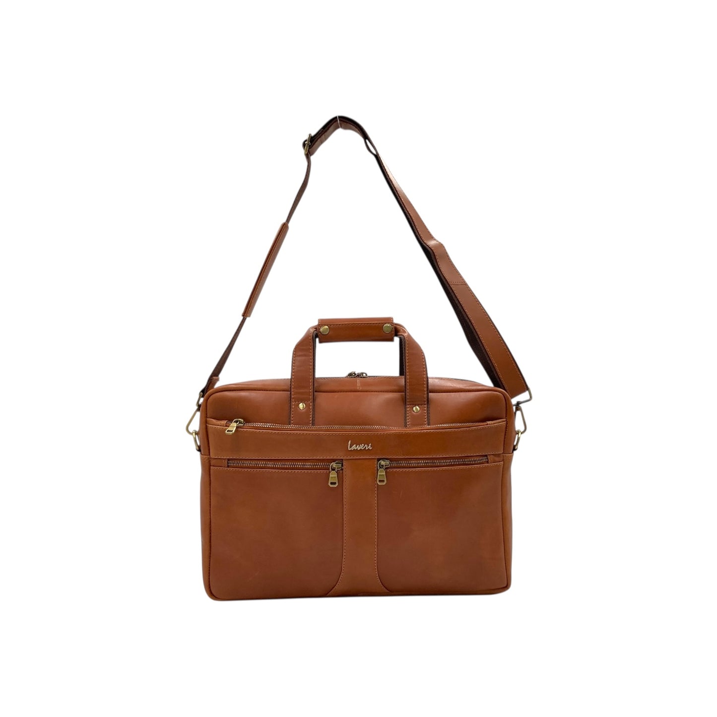 Italian Leather Laptop Bag # 2816