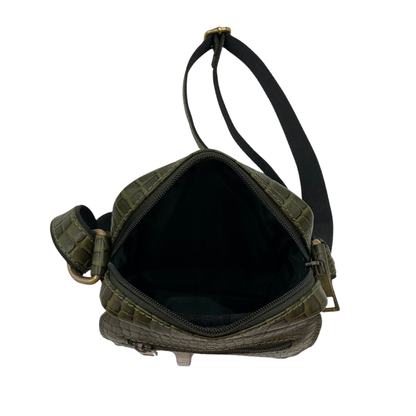 Leather Crossbody/Messenger Bag # 2862