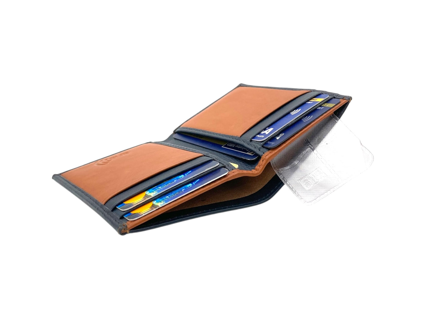 Slim Bifold Cards & Cash Wallet # RFID 1977