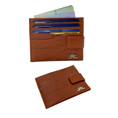 Slim Card Case & Cash Wallet Compact Size # 4257BL