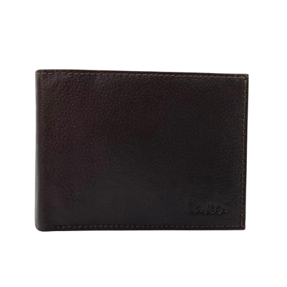 Antq, Smooth Leather Wallet With Inside Leather Lining # 1888